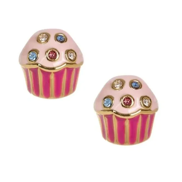 Kate Spade NEW earrings - take the cake Cupcake earrings