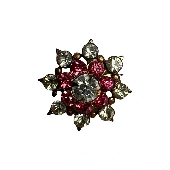 Vintage Crystal Brooch