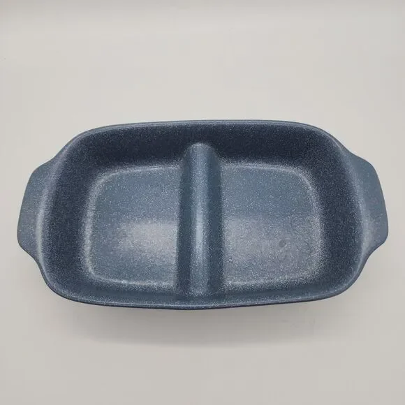 Azul Portugal Speckle Blue Casserole Dish Ceramic Bakeware WSP 12x6.5