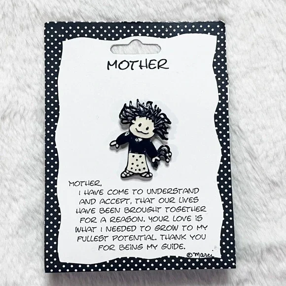 🔮‎ 5/$25 Vintage Mother Pin
