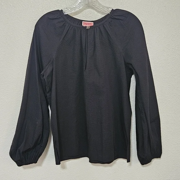 Kate Spade New York size small balloon sleeve top