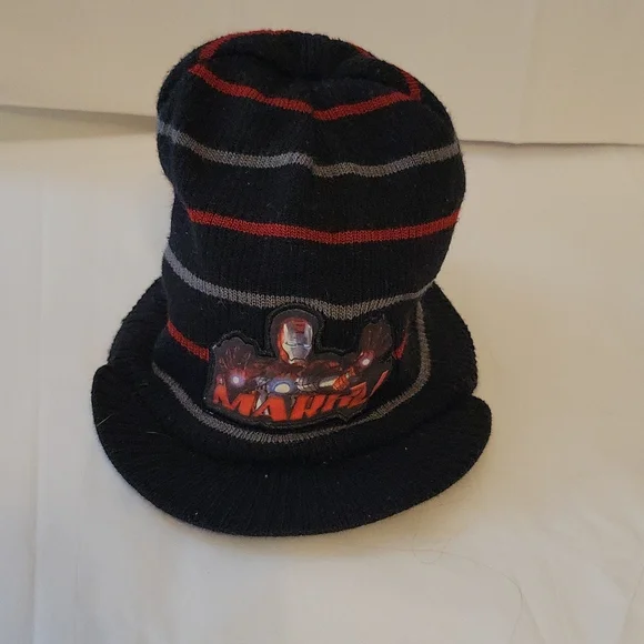 Iron Man 2 Reversible Billed Beanie