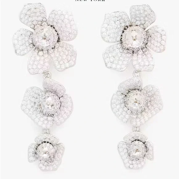 Kate Spade NWT Poppy Power Linear Earrings