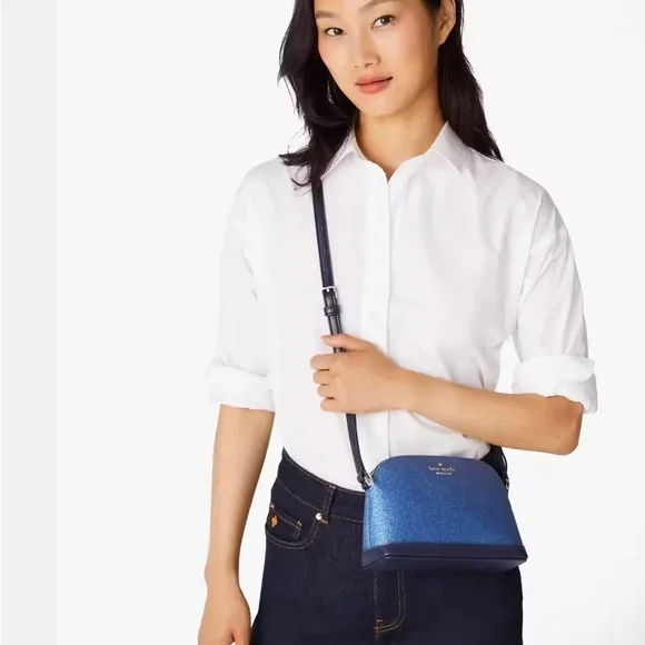 NWT ♠️ Kate Spade tinsel small dome crossbody​