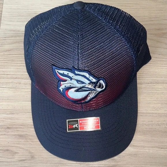 Nashville Predators Youth Trucker Baseball Cap Navy NEW Adj Unisex Hat SnapBack