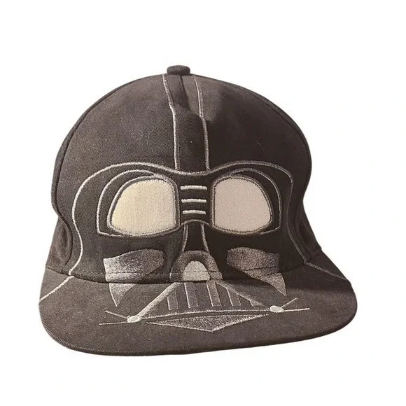 Disney Star Wars Darth Vader Hat Cap Strap Back‎ Youth Boys Black Disneyland