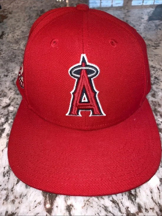 New Era 59 Fifty MLB Los Angeles Angels adjustable baseball cap hat Youth