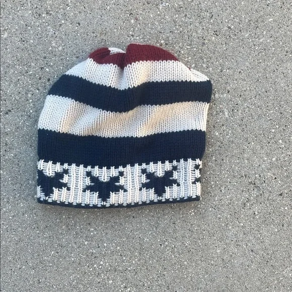 Striped Knit Beanie for Kids