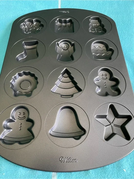 Wilton Christmas Cookie Mold Pan