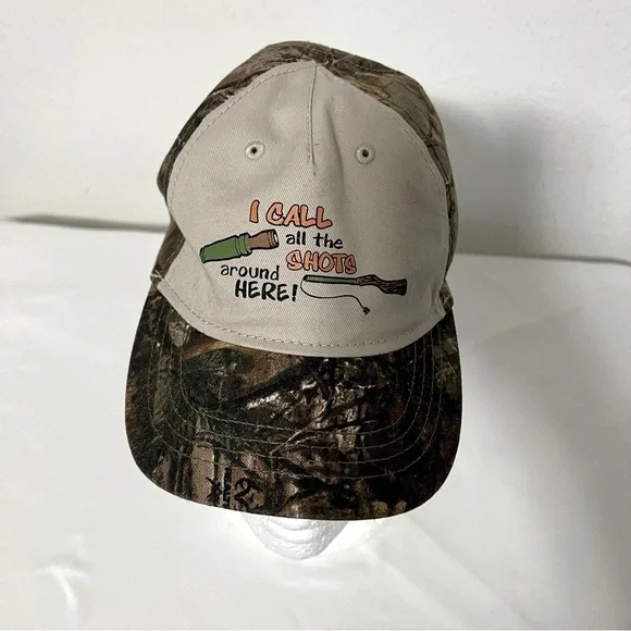 VTG Realtree Toddler Camo Duck “ I call the shots around here