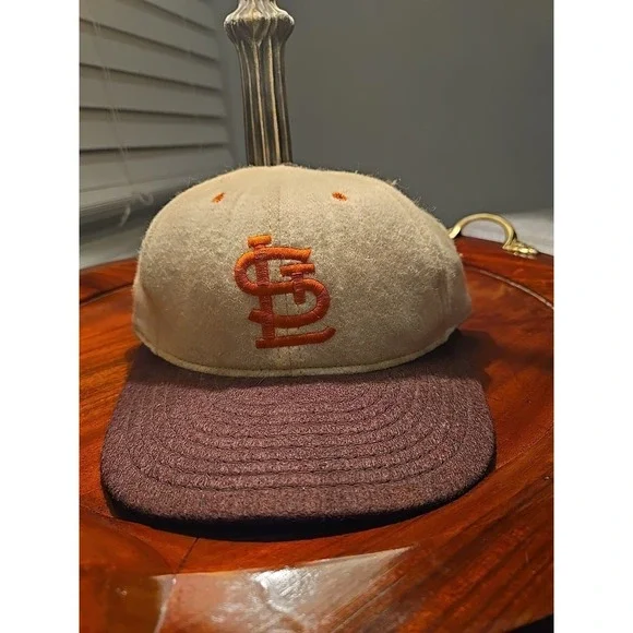 1980s  ANNCO Official MLB Made In USA 100% Wool Fitted Hat St. Louis Sz 7 Rare!