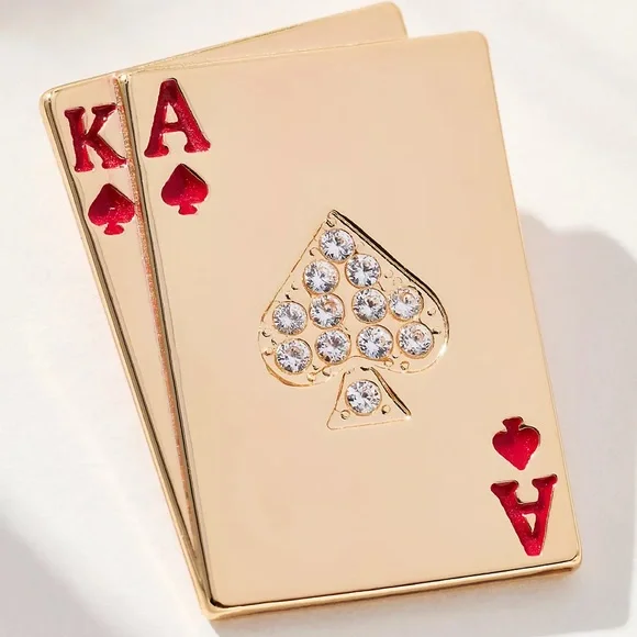 Price Firm - ANTHRO 14K Game Play Brooch Brooch