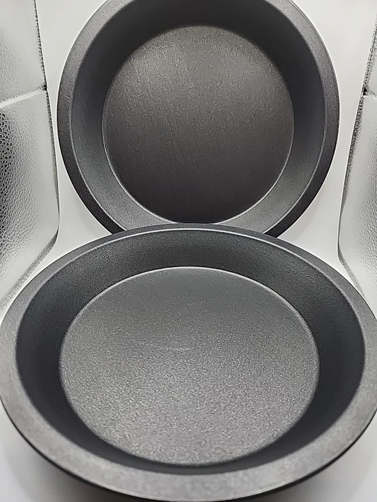 cooks edsentials 9in Nonstick Round Cake Pan Set - Dark‎ Gray