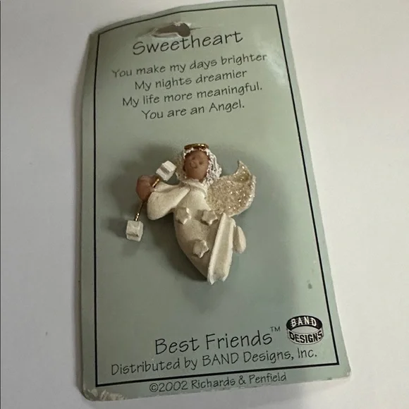 Band Sweethearts Bestfriends 2002 pin lapen