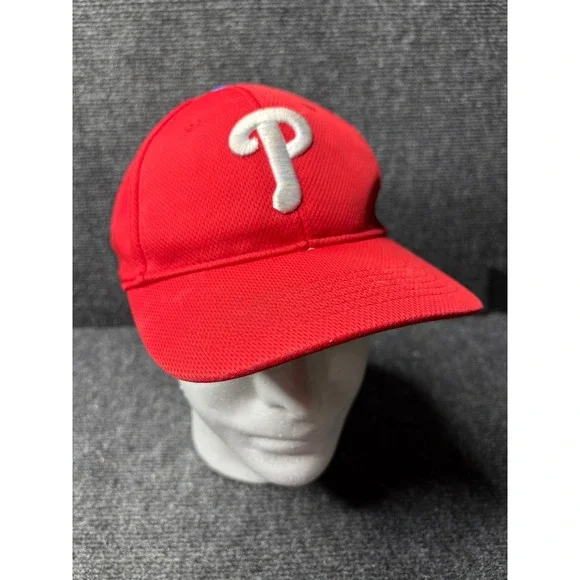 Philadelphia Phillies OC Sports Youth Red Mesh Adjustable Baseball Cap Hat MLB