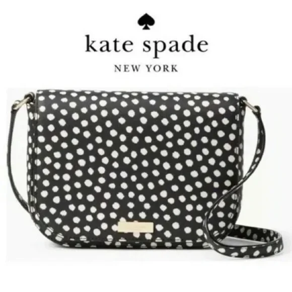 Kate Spade New York Carsen Laurel Way Musical Dot‎ Crossbody Bag Messenger