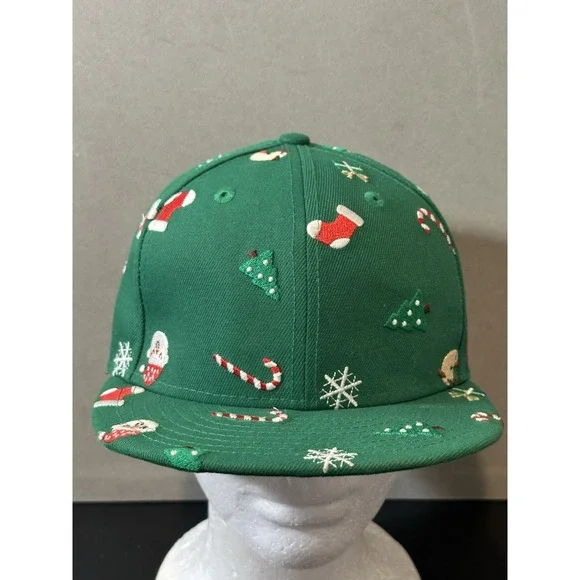 Riorex Christmas Themed Hat Youth Size‎ SnapBack