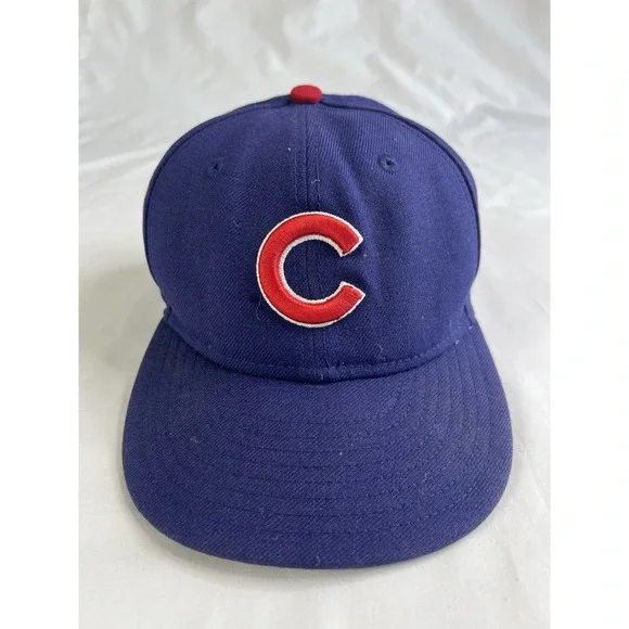 New Era 59Fifty Chicago Cubs‎ Youth Fitted Baseball Cap Hat Sz 6 3/8 Unisex