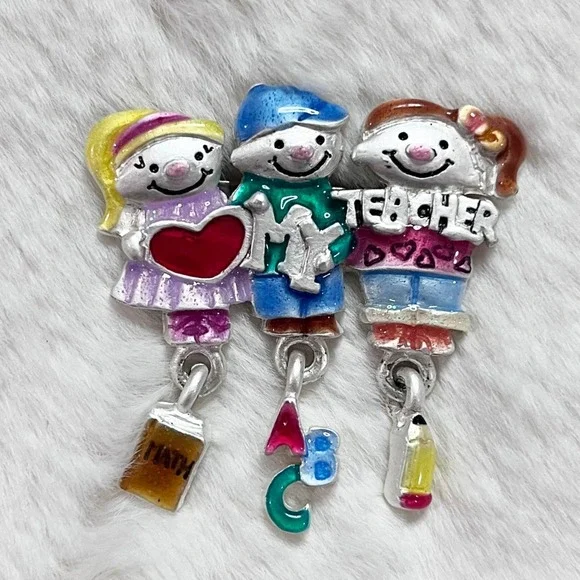 🔮 5/$25 Vintage AJMC Love‎ My Teacher Pin