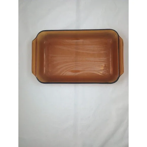 Anchor Hocking Harvest Amber Rectangular Baking Dish 13.5
