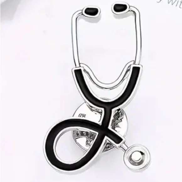 Stethoscope Pin, NEW