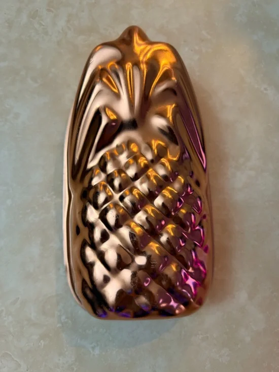 ✨ Vintage Wear-Ever Copper Tone Pineapple Jello & Baking Mold ✨