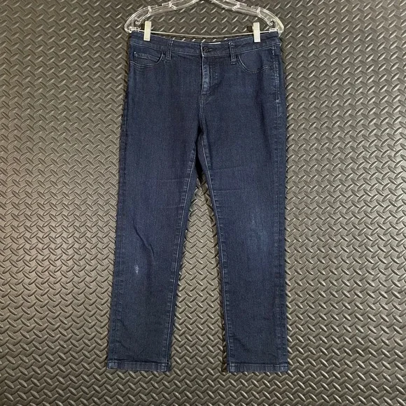 Kate Spade‎ Broome Street Blue Mid Rise Skinny Denim Jeans Women's Size 28