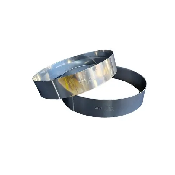 MATFER BOURGEAT Professional Stainless Steel Tart Ice Cream Cake Ring 220mm NWT