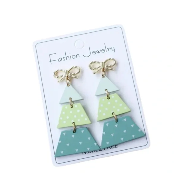 Christmas Tree Earrings