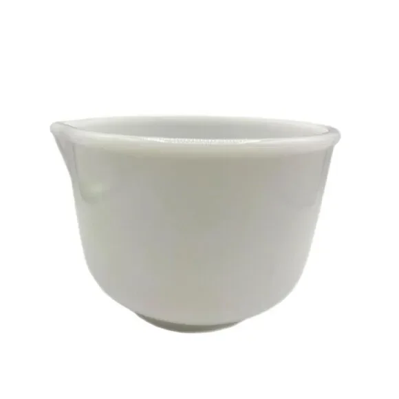 Vintage Sunbeam Mixr Small White Milk Glass Gladbake 20CJ Mixing Bowl Dish