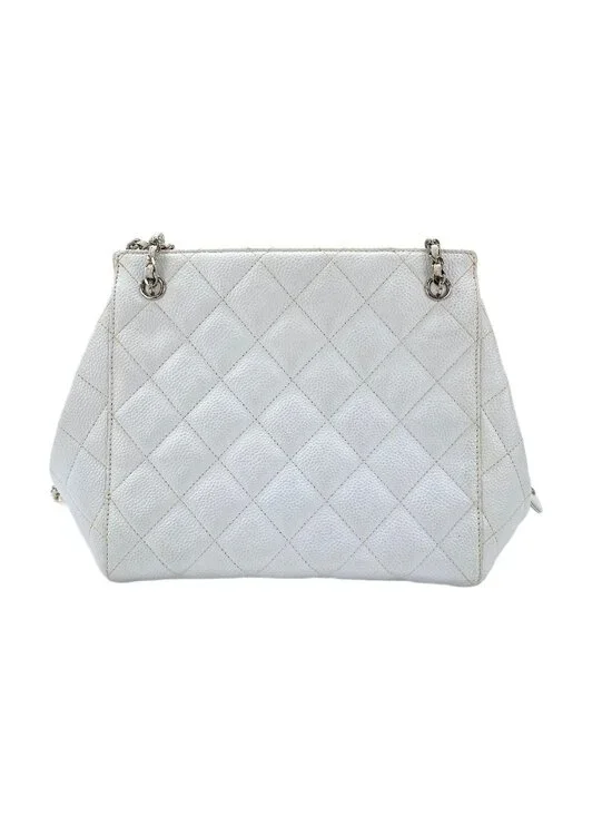 Chanel Shoulder Bag Caviar Leather Quilted