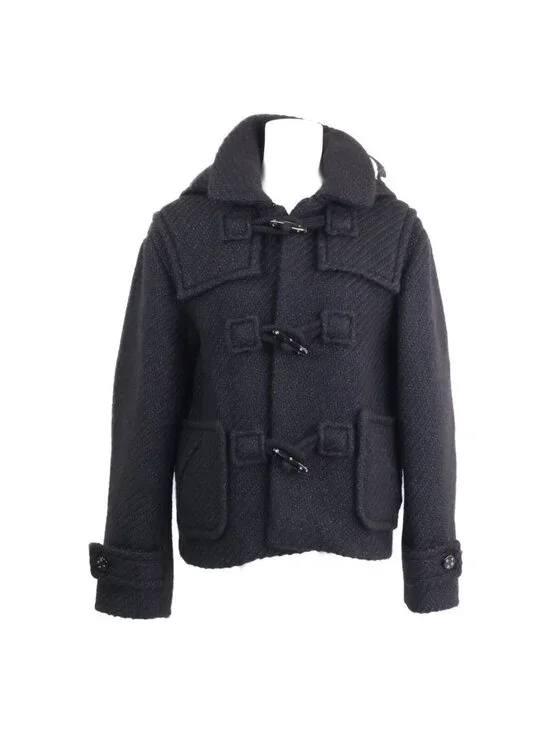 Chanel Coco Button Alpaca Blend Duffle 34