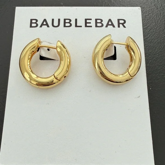 Baublebar NEW Marley Huggie Hoop Earrings