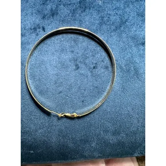 14K GF Gold Tone Hoop Earring Large Size Classic Everyday Jewelry‎