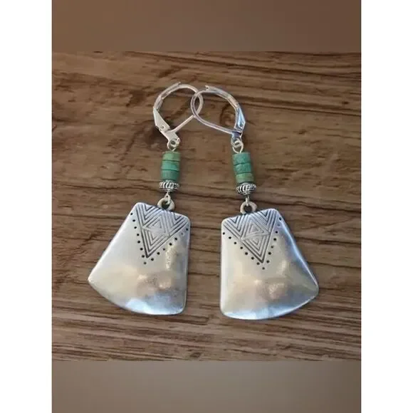 Boho dangle earrings #2672