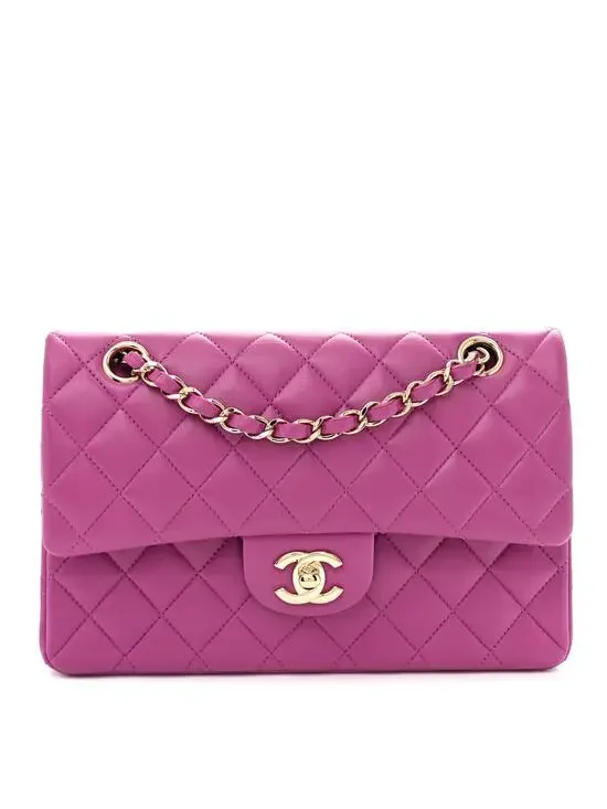 Chanel Lambskin Quilted Small Double #299857C68B