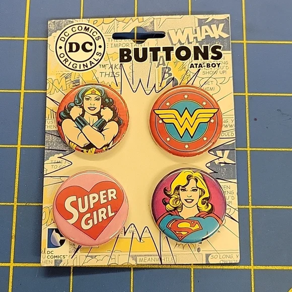 DC Comics Buttons 1.5