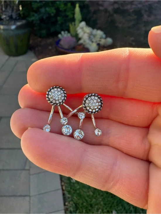 Brighton Silver Penelope Earrings - Women Jewelry