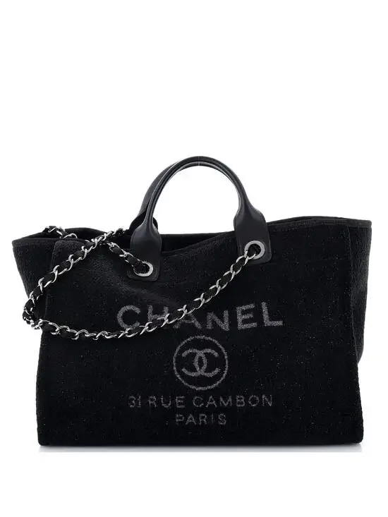 Chanel Deauville Tote Lurex Boucle #299260C34B