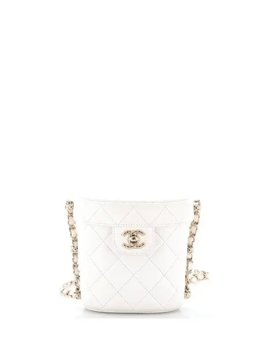 Chanel Cc Box Vanity Case With Chain #299242C39B