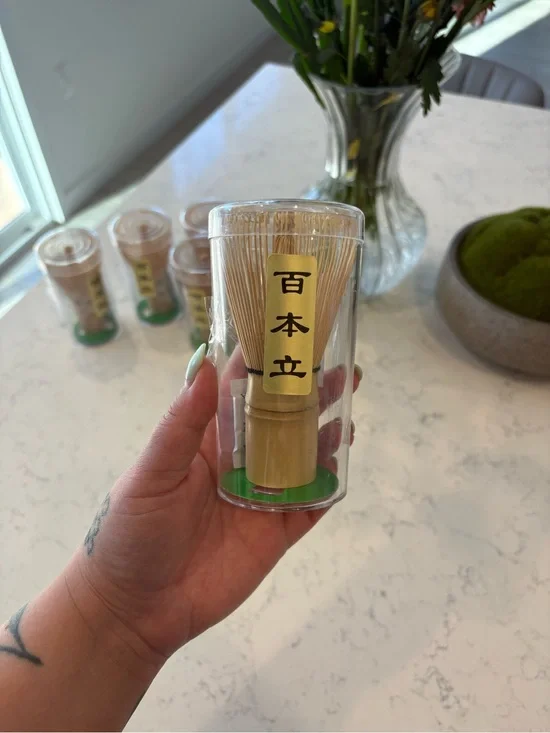 Bamboo Matcha Whisk (Chasen) - Natural Yellow Bamboo