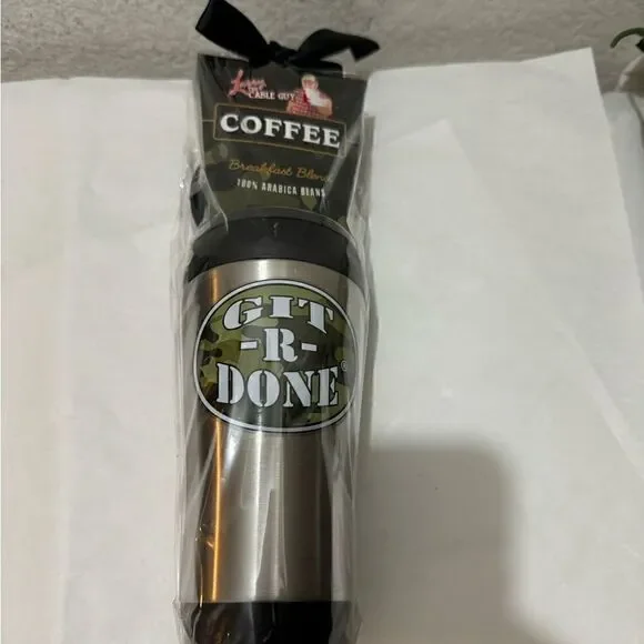 Larry the Cable Guy Git-R-Done Coffee Gift Set