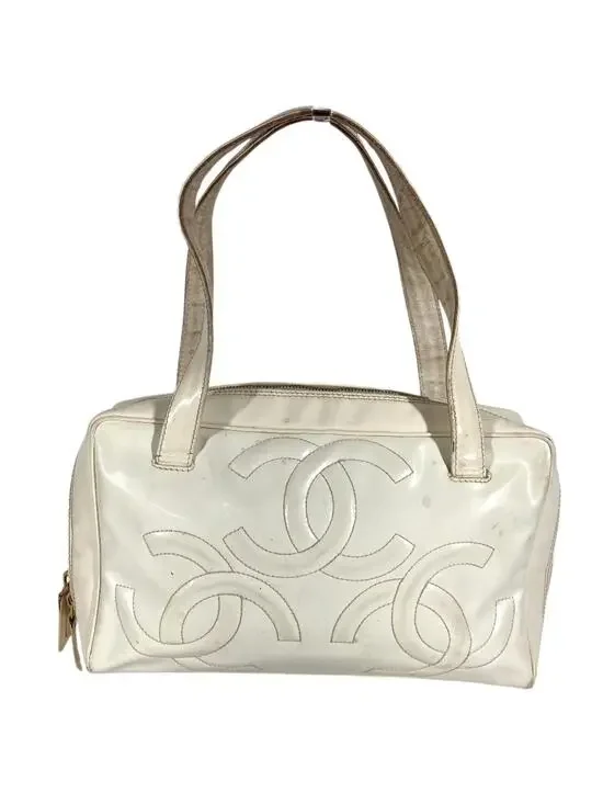 Chanel Triple Cc Bowler Leather Medium #298658C61B