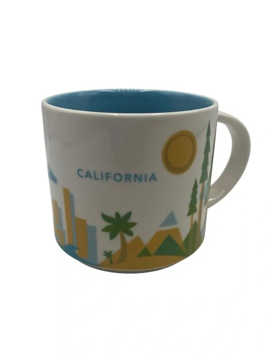 Starbucks You Are Here Collection California Coffee Mug