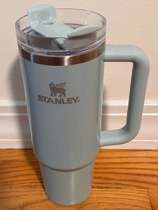 GUC Stanley 30oz tumbler, color: blueberry milk, no straw included
