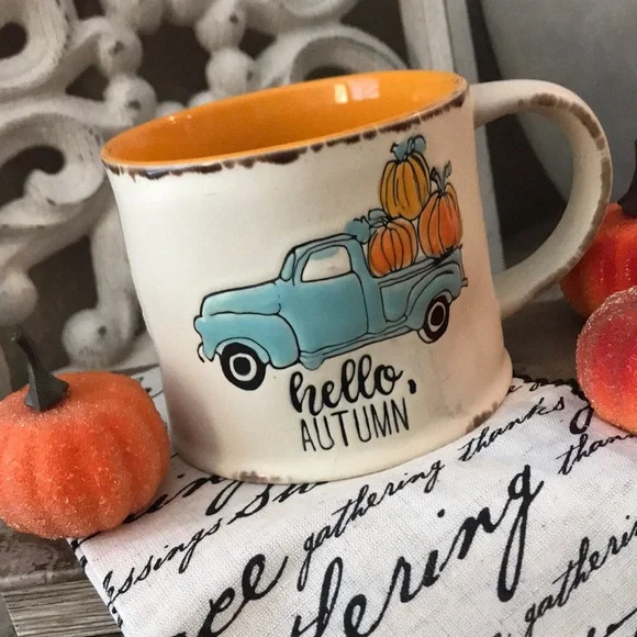 Fall Harvest Autumn Farmhouse Coffee Mug