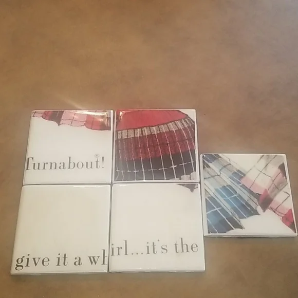 Pendleton Handmade Coasters Set of 5