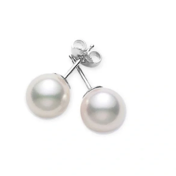 Renaissance Collection Cultured Pearl Studs Freshwater Pearls