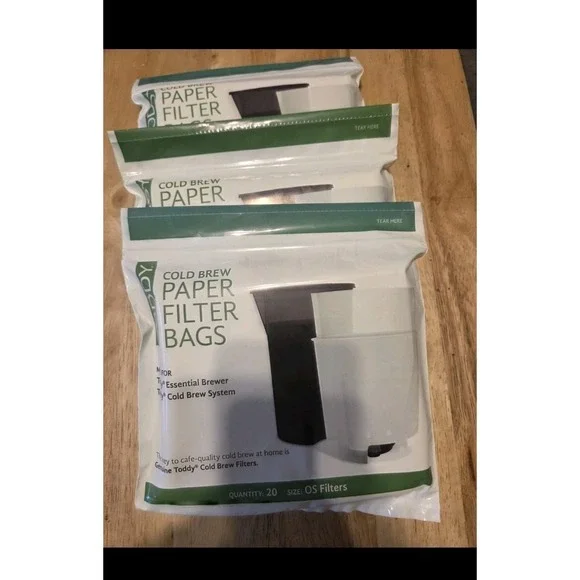 Toddy Disposable Paper Filter Bags 20 Pack THMPFF20
