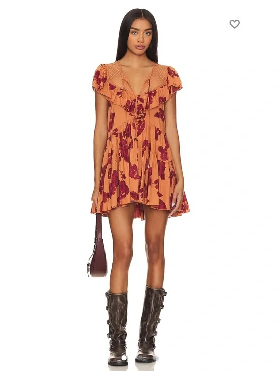 Women’s Free People Tilly Printed Tunic Dress